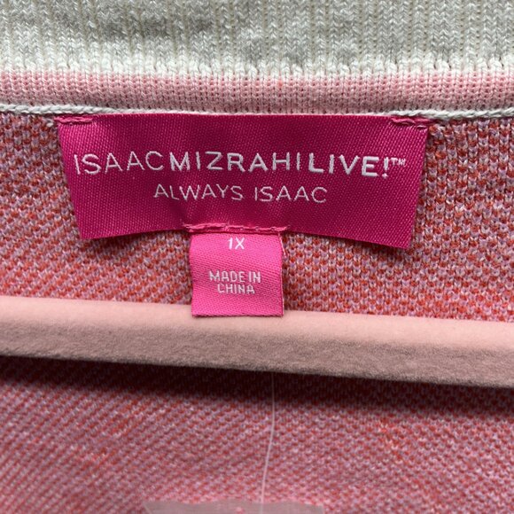 1X ARGYLE CARDIGAN Isaac Argyle Jacquard Cardigan PURPLE ICE - Picture 3 of 9